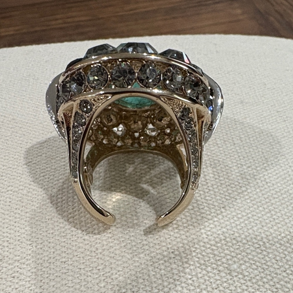 Roberto Cavalli Statement Ring Size 9 - image 3